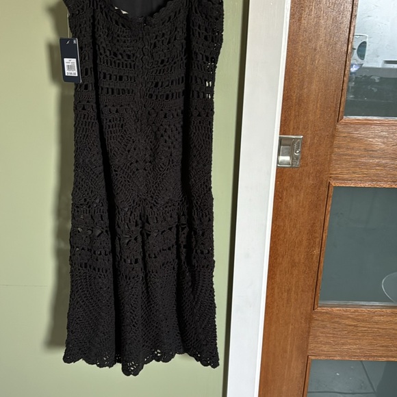 Lucky Brand black crochet dress size small. - Picture 9 of 11